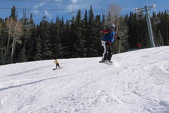 Eric catches air at Snomass   (Click to Enlarge)